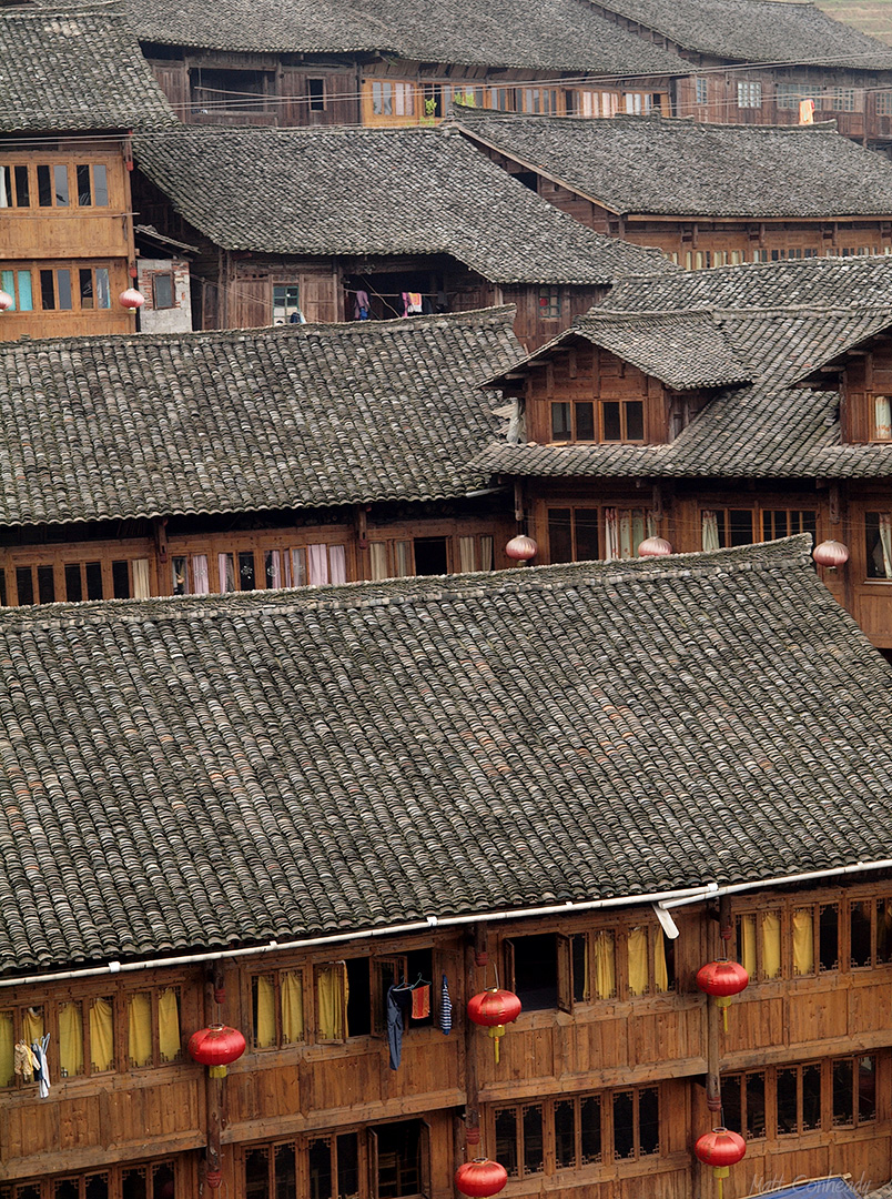 Longsheng village, china