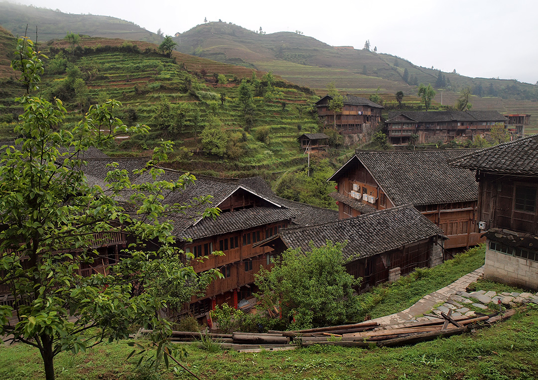 longsheng village and rice terrace