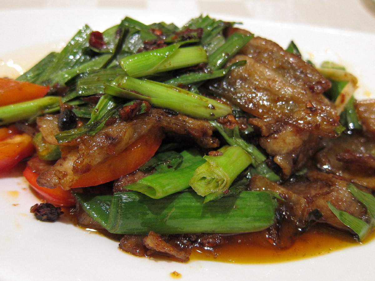 fried pork back, chengdu food