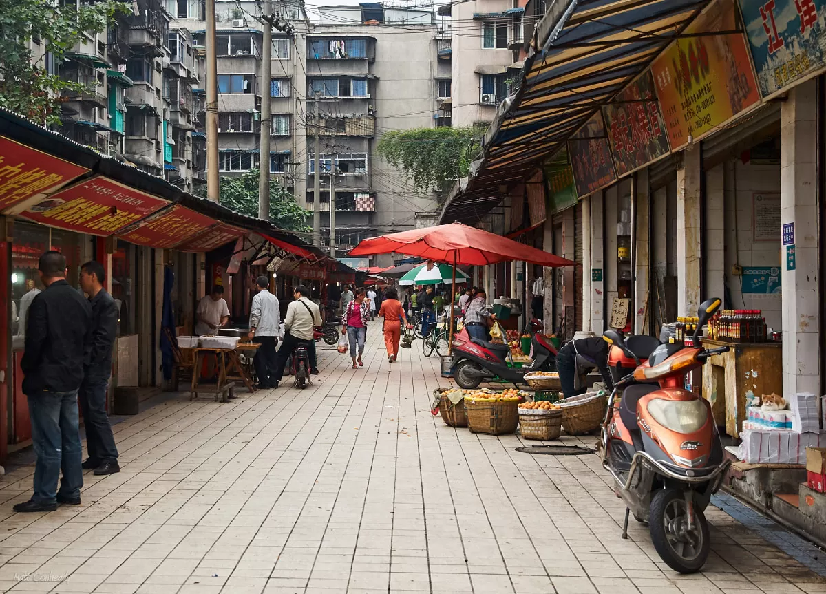 Fuqin Market, Chengdu, China