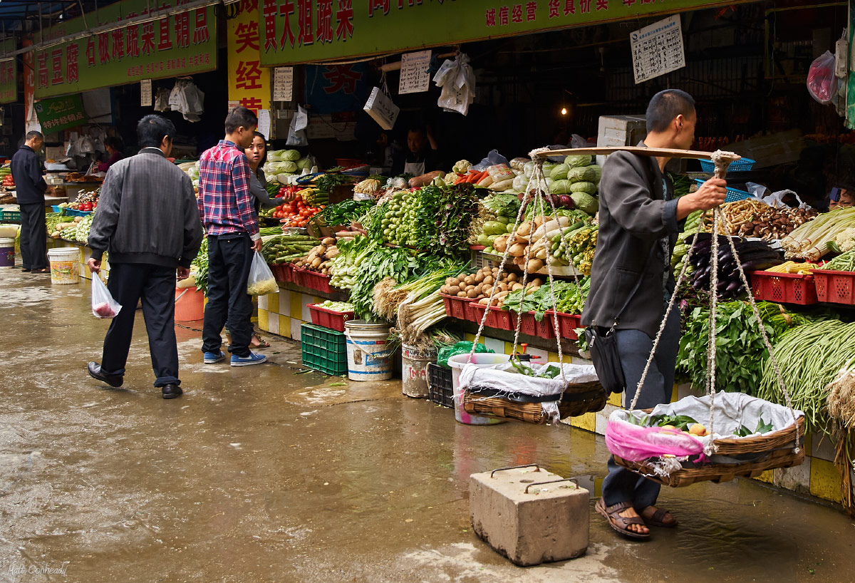 wet market in china