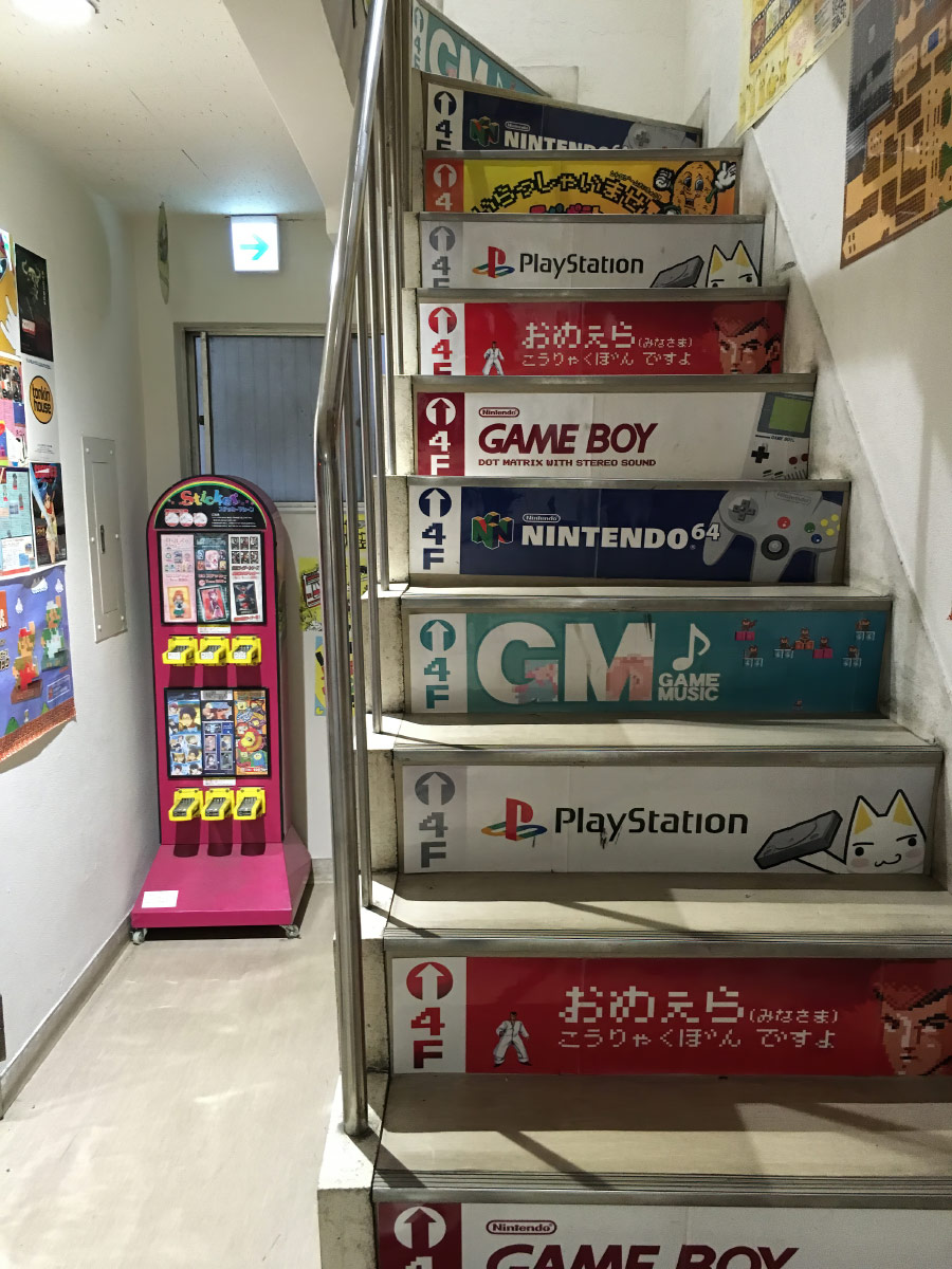 Super Potato video game shop in Akihabara