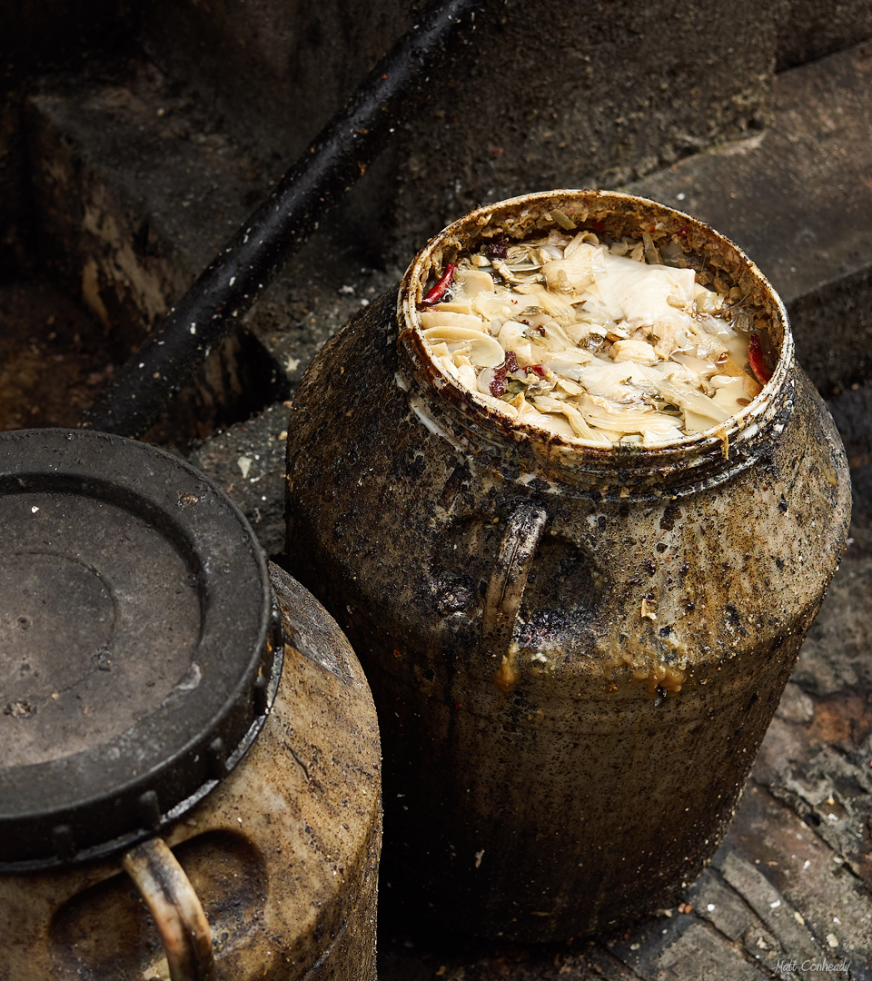 slop bucket in  Lijiang Old Town