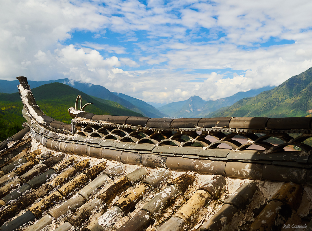 View of Yunnan Valley from South Silk Road Museum