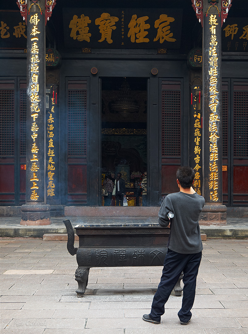 Alter at Wuhou Temple, Chengdu