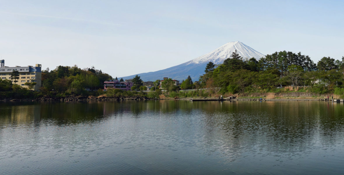 Mt Fuji and Lake Kawaguchi