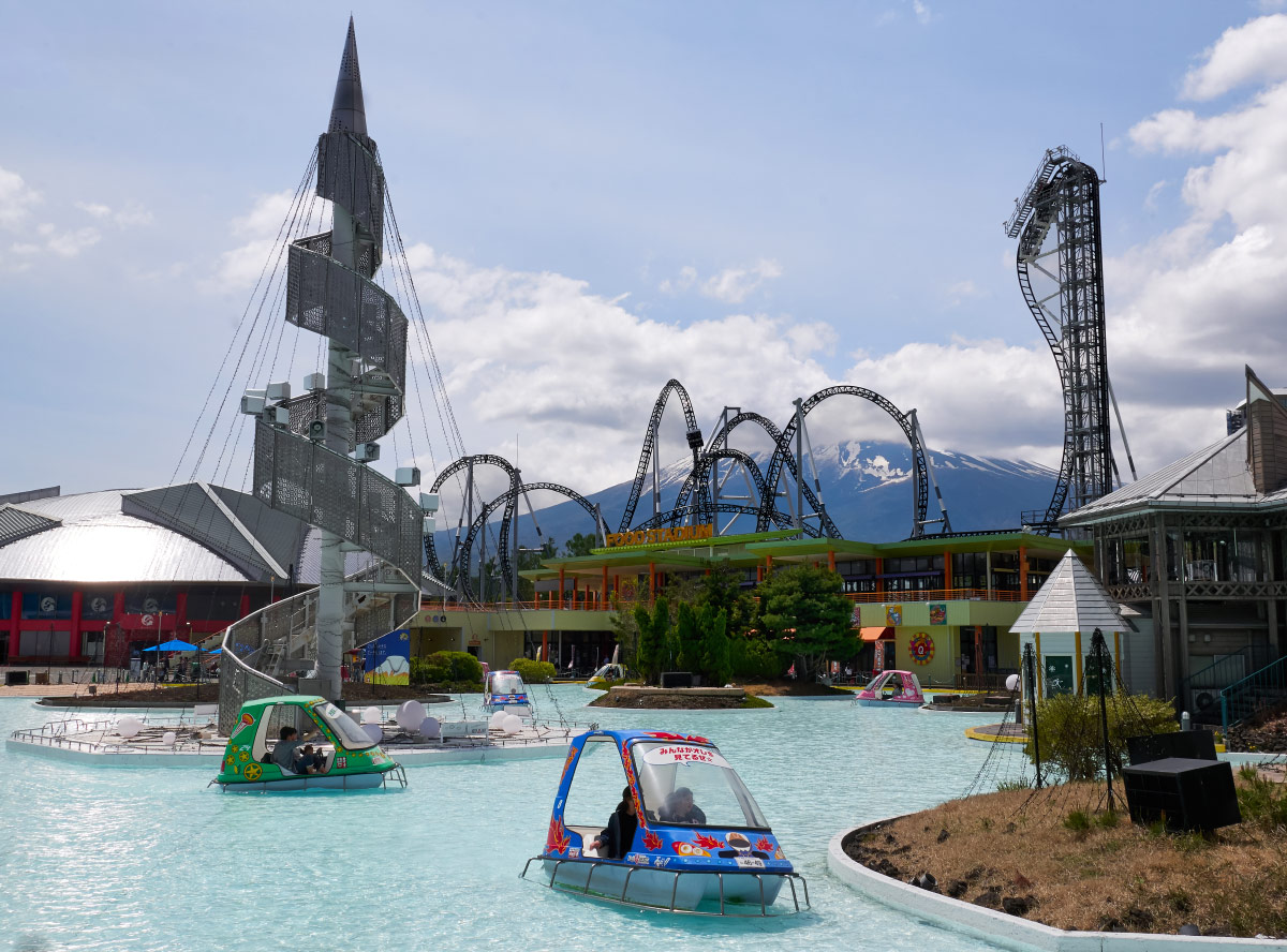 landscape view of Fuji-Q Highland