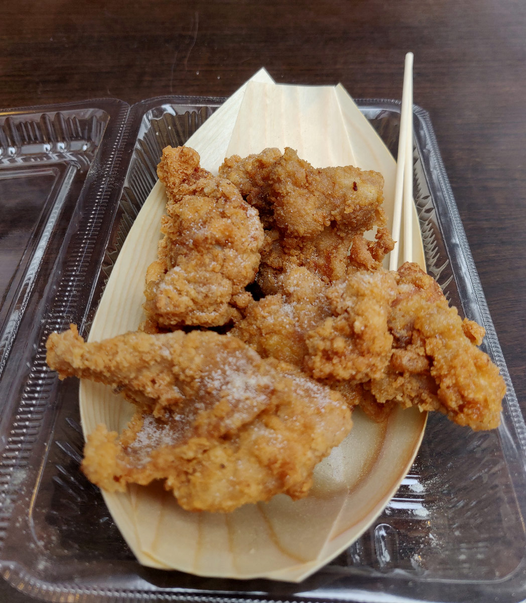 tokyo street food - fried chicken