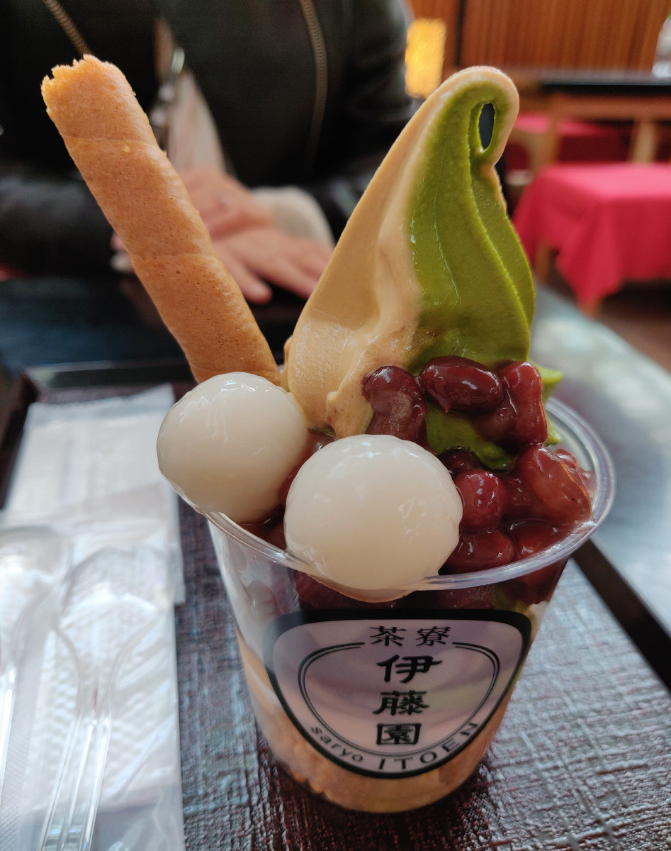 red bean ice cream